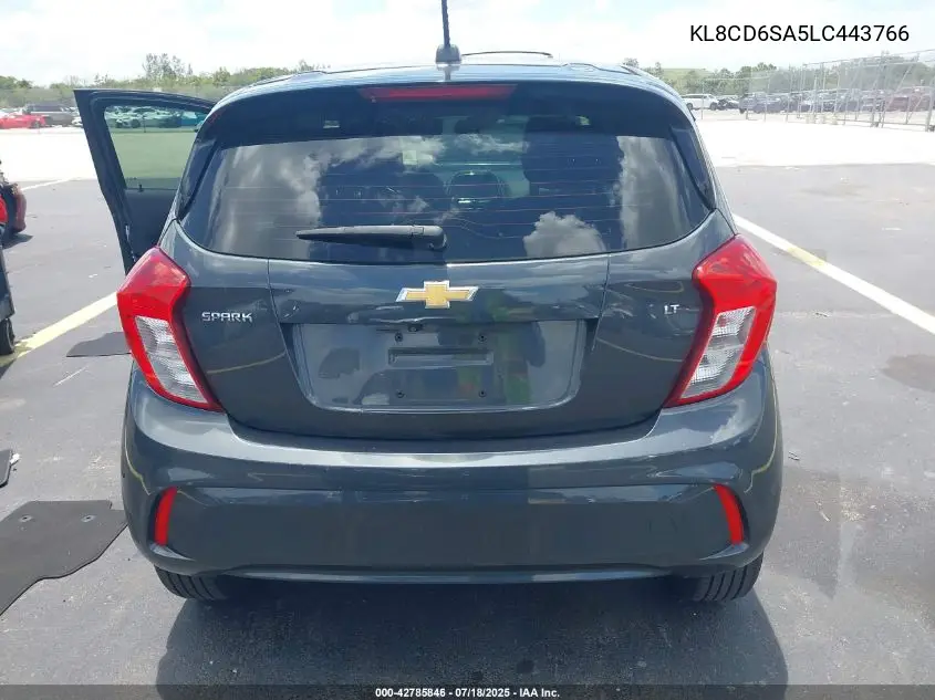 2020 Chevrolet Spark Fwd 1Lt Automatic VIN: KL8CD6SA5LC443766 Lot: 42785846