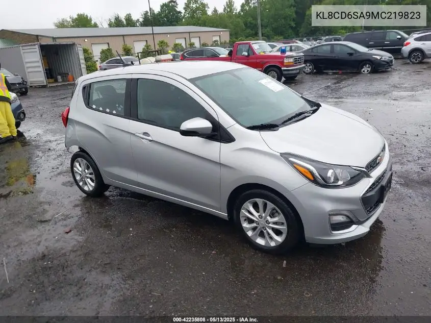 2021 Chevrolet Spark Fwd 1Lt Automatic VIN: KL8CD6SA9MC219823 Lot: 42235808