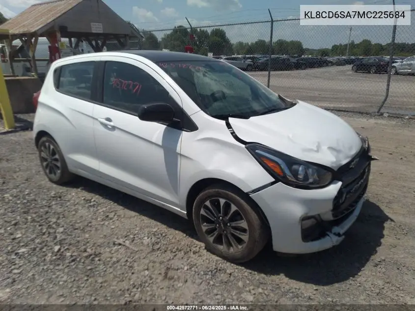 2021 Chevrolet Spark Fwd 1Lt Automatic VIN: KL8CD6SA7MC225684 Lot: 42572771