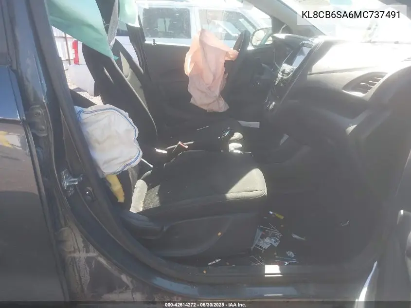 2021 Chevrolet Spark Ls VIN: KL8CB6SA6MC737491 Lot: 42614272