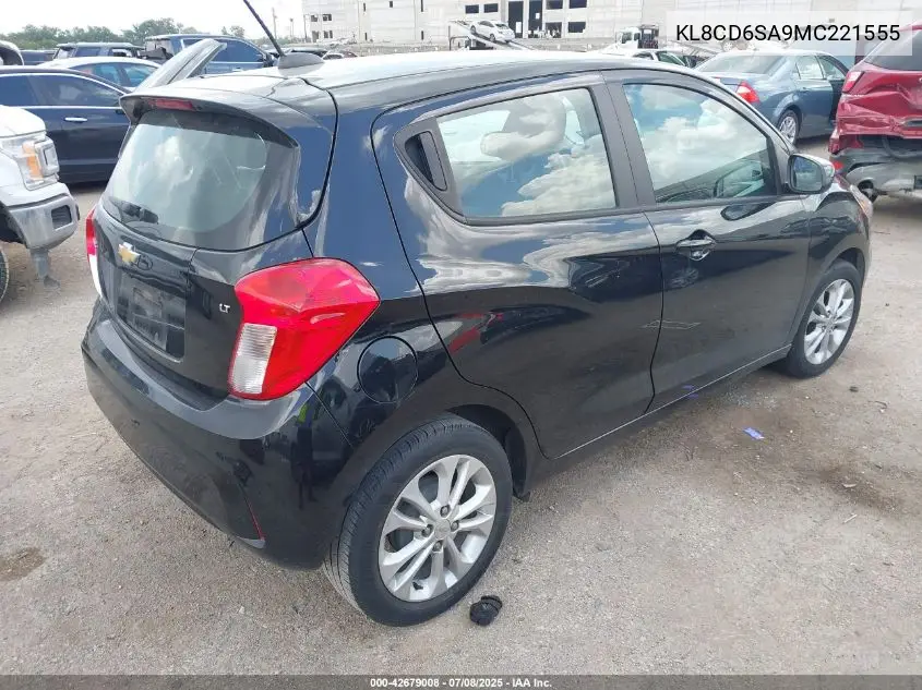 2021 Chevrolet Spark Fwd 1Lt Automatic VIN: KL8CD6SA9MC221555 Lot: 42679008