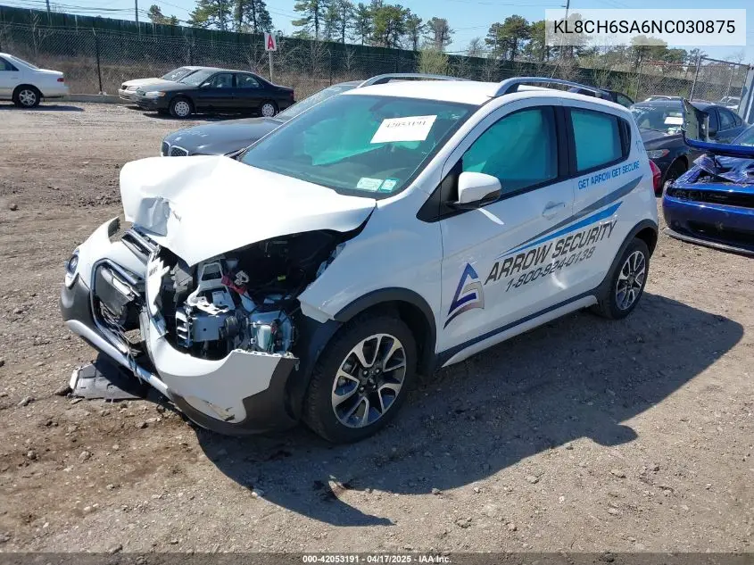 2022 Chevrolet Spark Fwd Activ Automatic VIN: KL8CH6SA6NC030875 Lot: 42053191