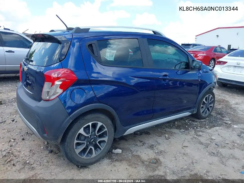 2022 Chevrolet Spark Fwd Activ Automatic VIN: KL8CH6SA0NC013344 Lot: 42507799