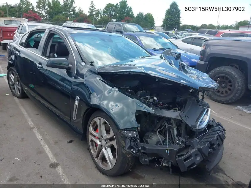 2017 Chevrolet Ss VIN: 6G3F15RW5HL307902 Lot: 42741073