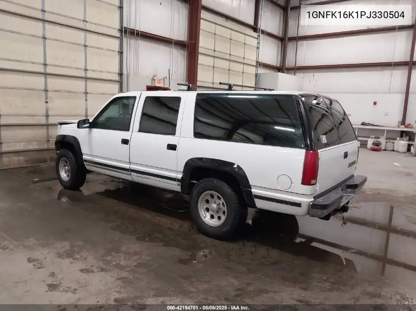 1993 Chevrolet Suburban K1500 VIN: 1GNFK16K1PJ330504 Lot: 42194701