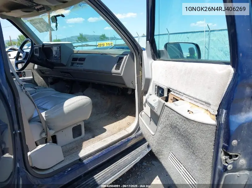 1994 Chevrolet Suburban K2500 VIN: 1GNGK26N4RJ406269 Lot: 42504991