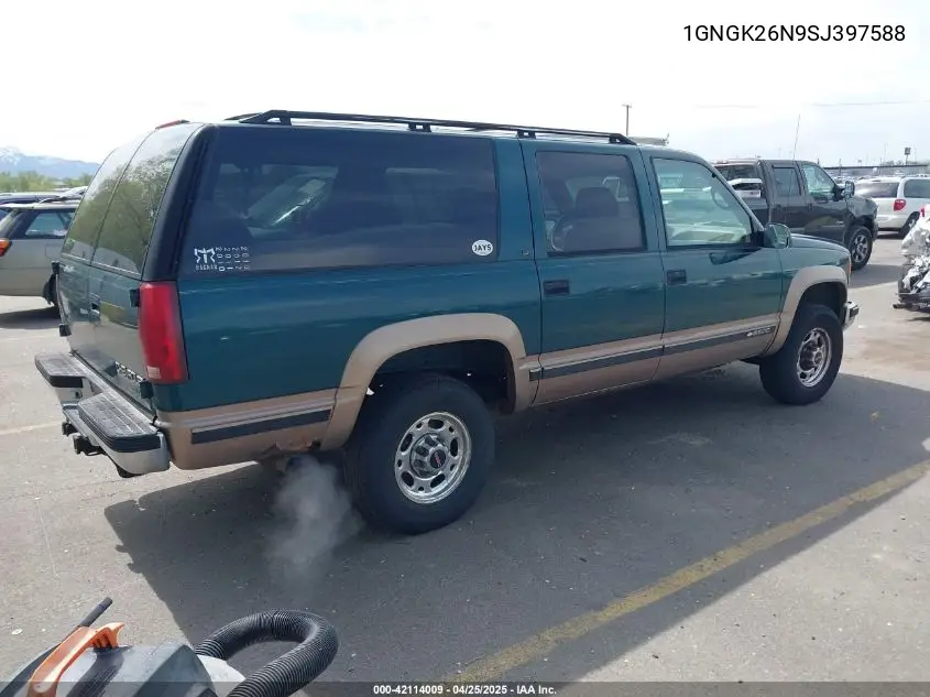 1995 Chevrolet Suburban K2500 VIN: 1GNGK26N9SJ397588 Lot: 42114009