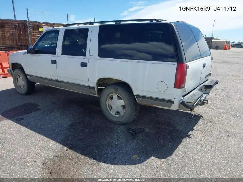 1996 Chevrolet Suburban K1500 VIN: 1GNFK16R9TJ411712 Lot: 42070739