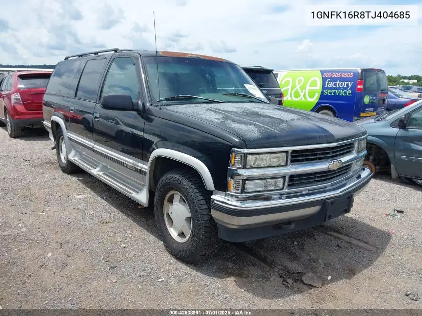 1996 Chevrolet Suburban K1500 VIN: 1GNFK16R8TJ404685 Lot: 42638991