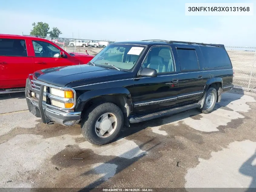 1999 Chevrolet Suburban 1500 Lt VIN: 3GNFK16R3XG131968 Lot: 42499715