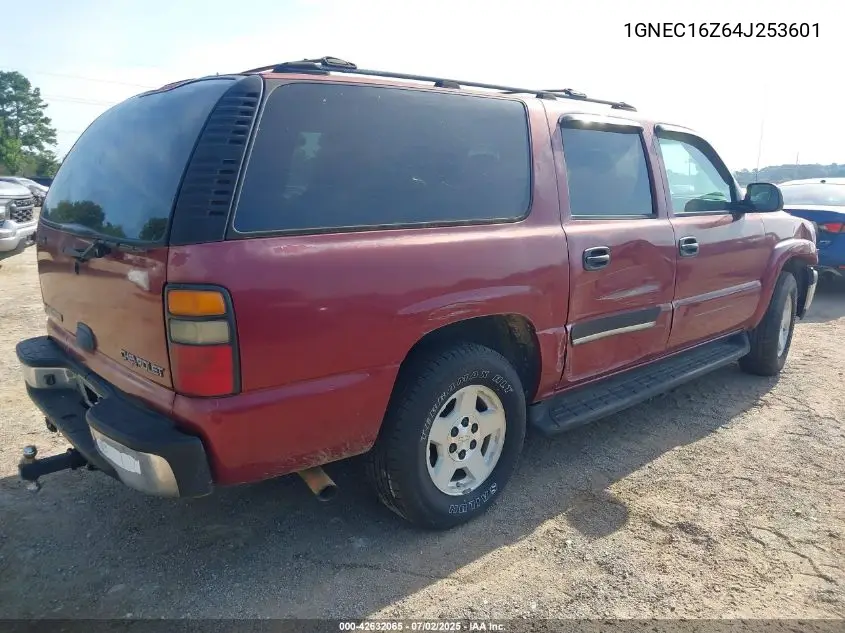 2004 Chevrolet Suburban C1500 VIN: 1GNEC16Z64J253601 Lot: 42632065