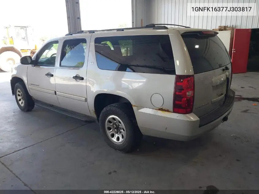 2007 Chevrolet Suburban Ls VIN: 1GNFK16377J303817 Lot: 42226025