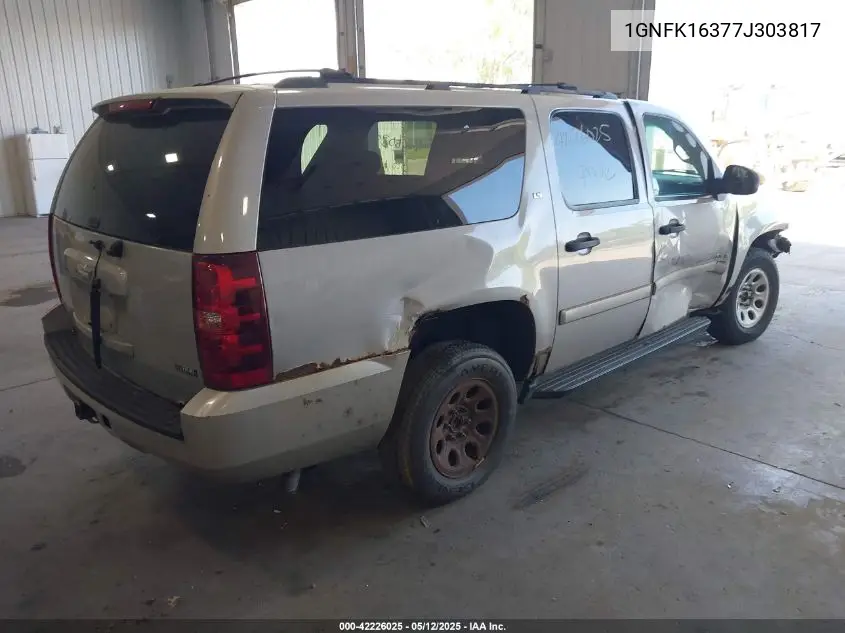 2007 Chevrolet Suburban Ls VIN: 1GNFK16377J303817 Lot: 42226025