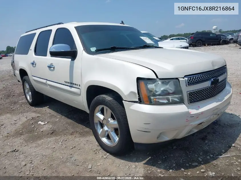 2008 Chevrolet Suburban C1500 Ls VIN: 1GNFC16JX8R216864 Lot: 42604220