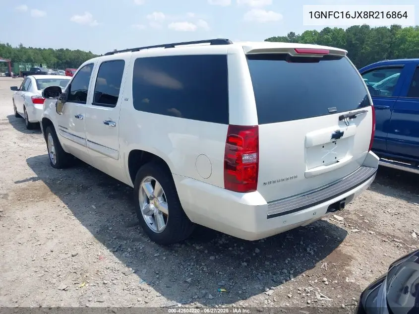 2008 Chevrolet Suburban C1500 Ls VIN: 1GNFC16JX8R216864 Lot: 42604220
