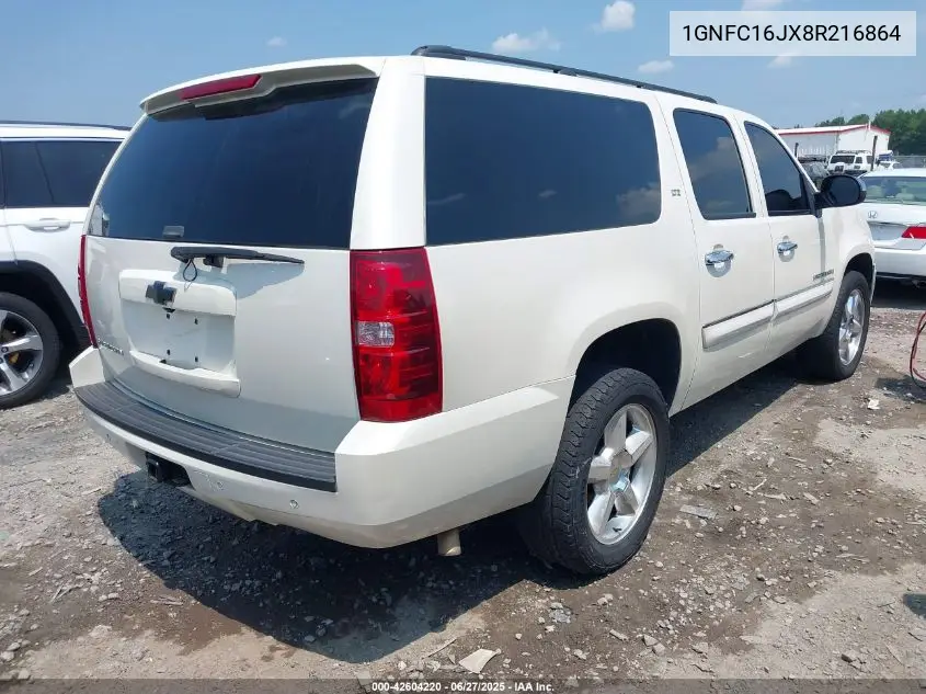 2008 Chevrolet Suburban C1500 Ls VIN: 1GNFC16JX8R216864 Lot: 42604220