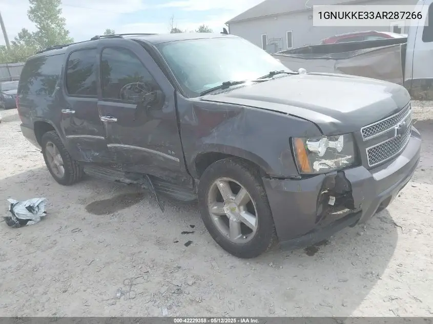 2010 Chevrolet Suburban Ltz VIN: 1GNUKKE33AR287266 Lot: 42229358