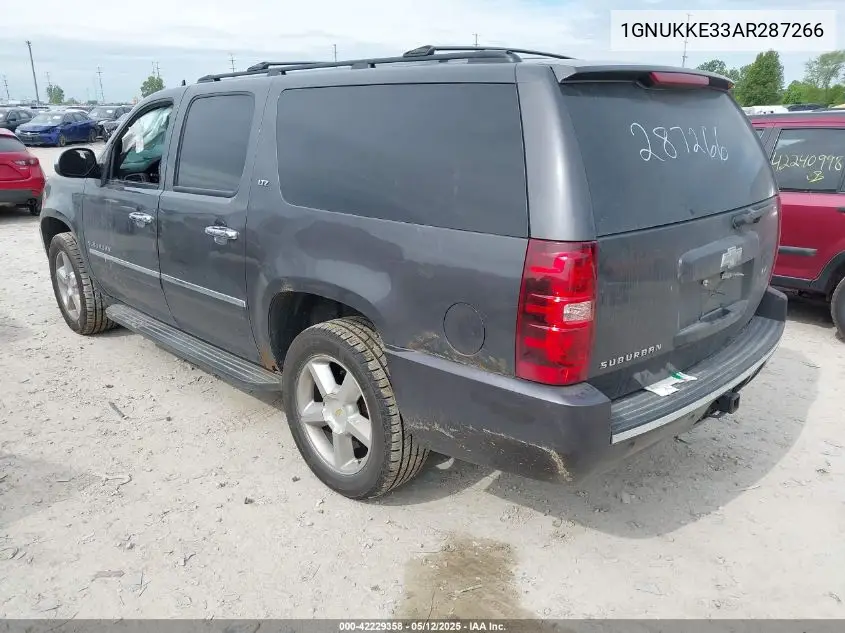2010 Chevrolet Suburban Ltz VIN: 1GNUKKE33AR287266 Lot: 42229358