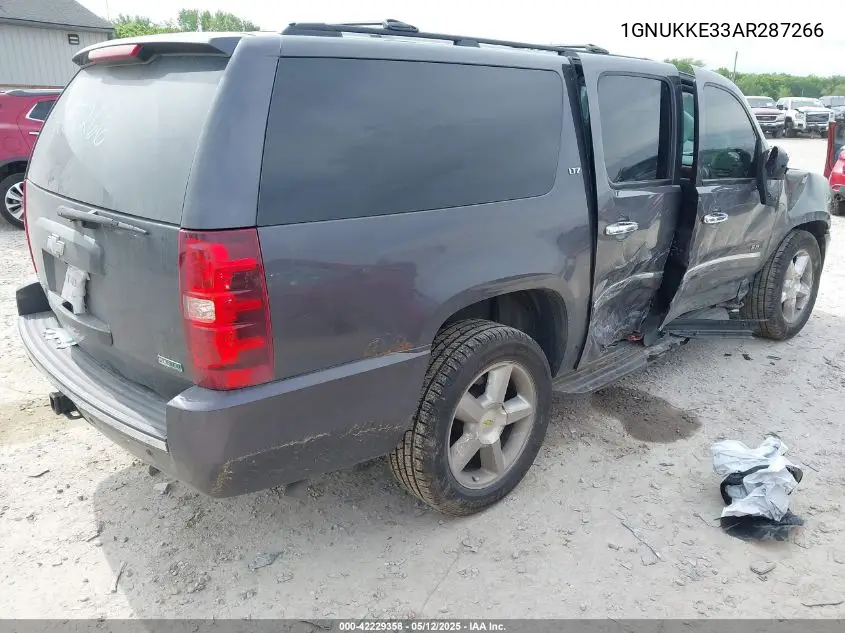 2010 Chevrolet Suburban Ltz VIN: 1GNUKKE33AR287266 Lot: 42229358