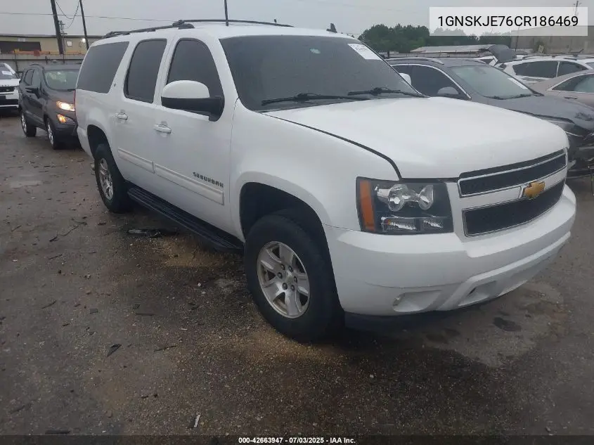 2012 Chevrolet Suburban Lt VIN: 1GNSKJE76CR186469 Lot: 42663947