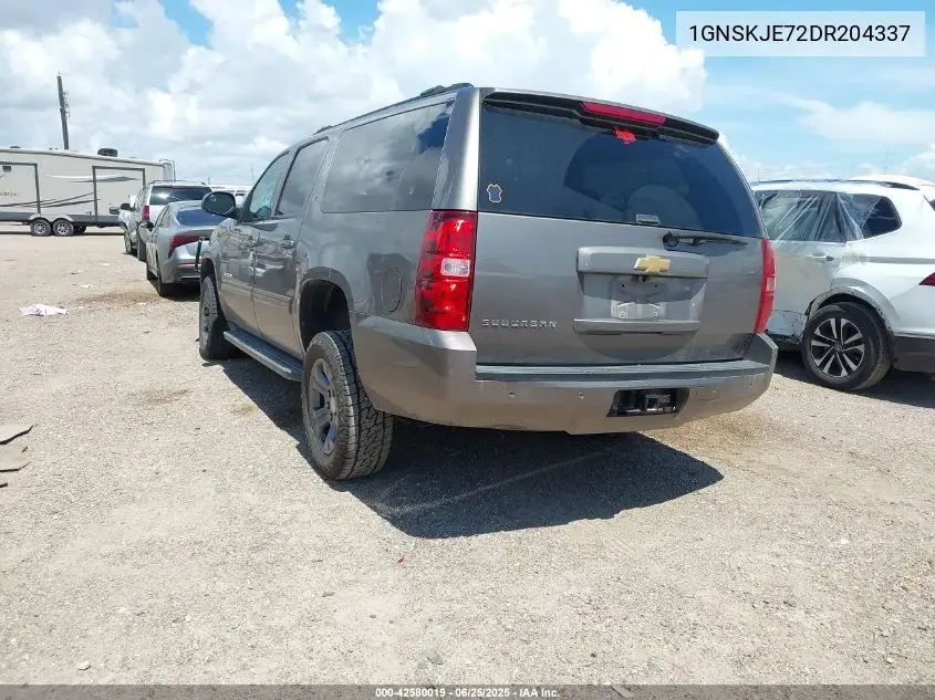 2013 Chevrolet Suburban Lt VIN: 1GNSKJE72DR204337 Lot: 42580019