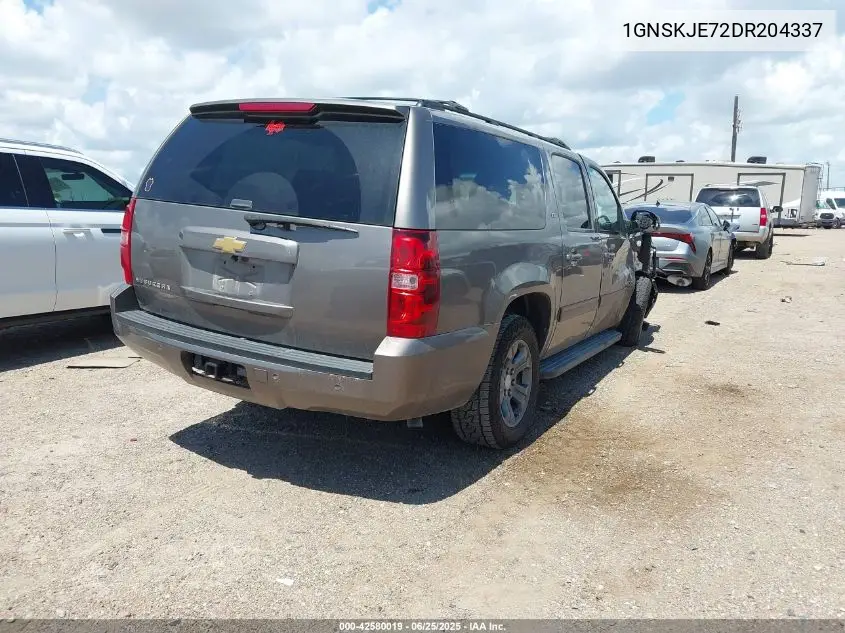 2013 Chevrolet Suburban Lt VIN: 1GNSKJE72DR204337 Lot: 42580019