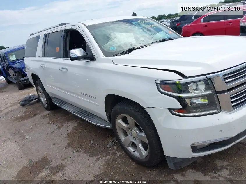 2015 Chevrolet Suburban Ltz VIN: 1GNSKKKC9FR193010 Lot: 42630755
