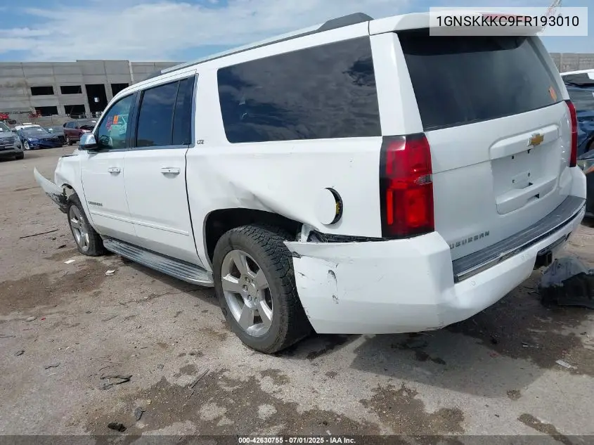 2015 Chevrolet Suburban Ltz VIN: 1GNSKKKC9FR193010 Lot: 42630755
