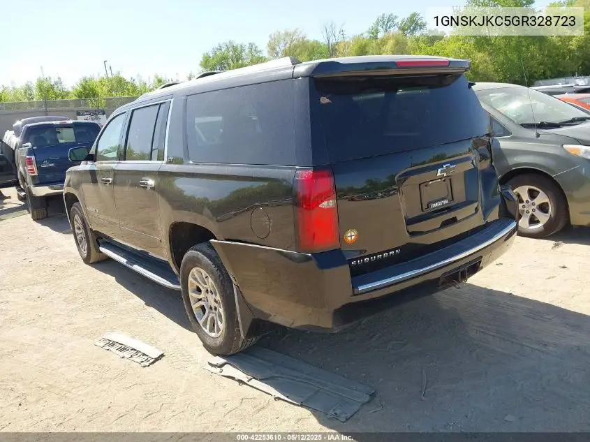2016 Chevrolet Suburban Ltz VIN: 1GNSKJKC5GR328723 Lot: 42253610