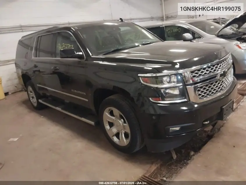 2017 Chevrolet Suburban Lt VIN: 1GNSKHKC4HR199075 Lot: 42632756