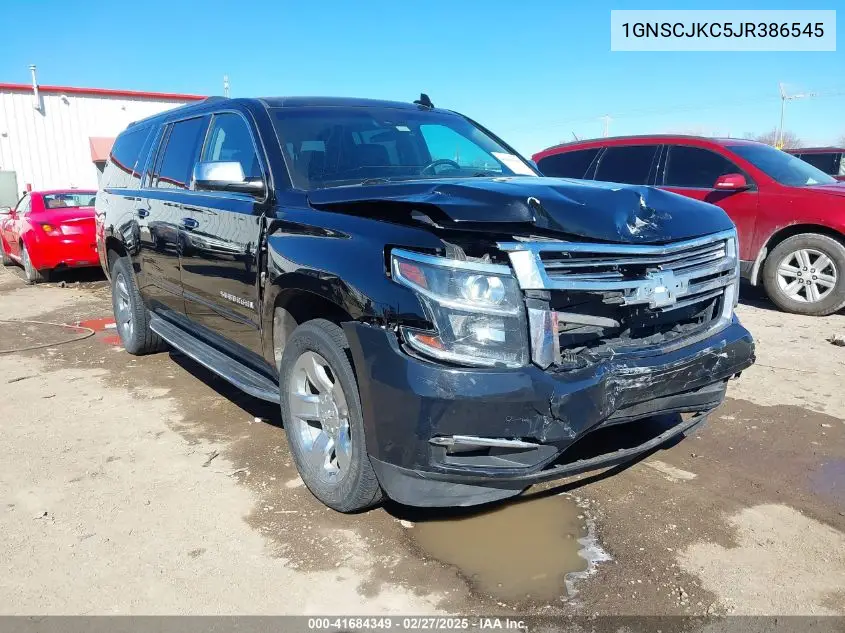 2018 Chevrolet Suburban Premier VIN: 1GNSCJKC5JR386545 Lot: 41684349