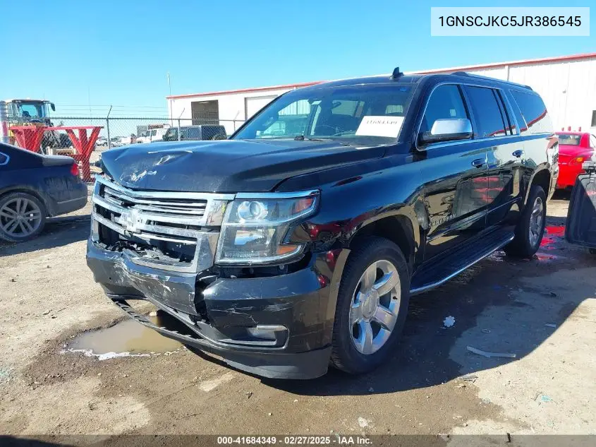 2018 Chevrolet Suburban Premier VIN: 1GNSCJKC5JR386545 Lot: 41684349