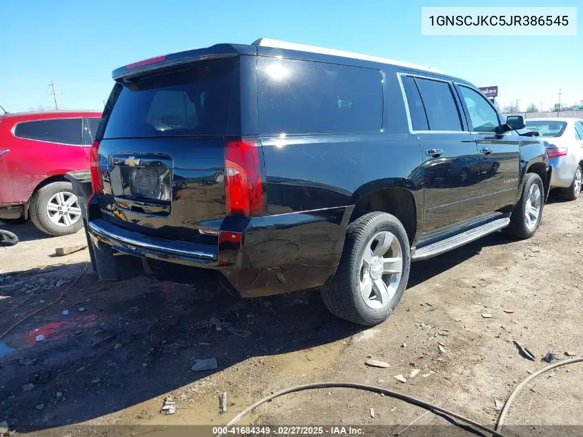 2018 Chevrolet Suburban Premier VIN: 1GNSCJKC5JR386545 Lot: 41684349