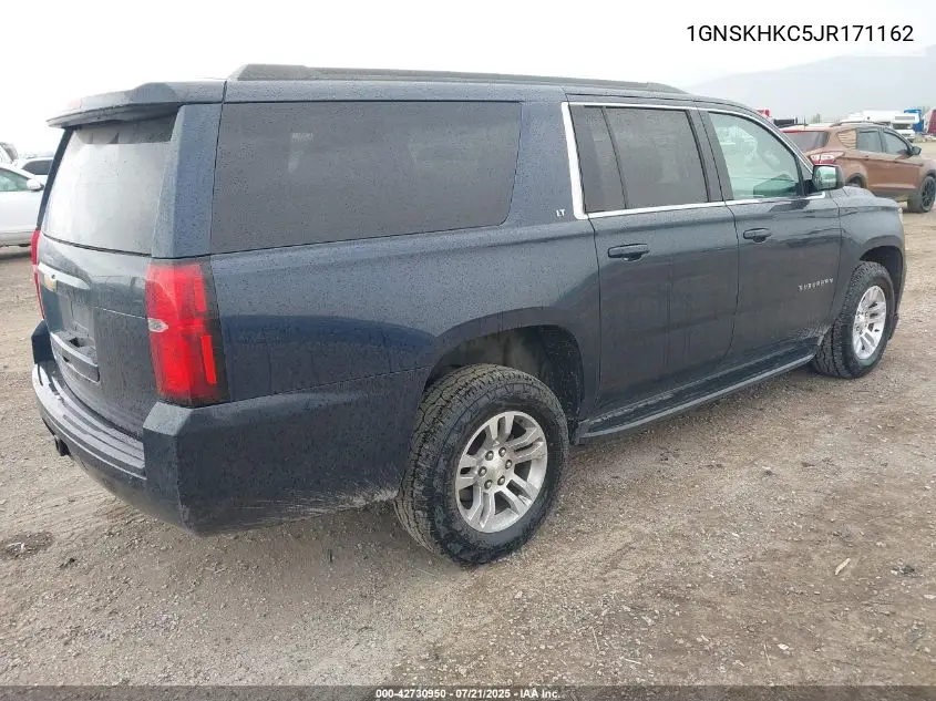 2018 Chevrolet Suburban Lt VIN: 1GNSKHKC5JR171162 Lot: 42730950