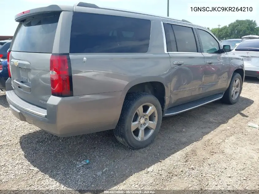 2019 Chevrolet Suburban Premier VIN: 1GNSCJKC9KR264210 Lot: 42238540