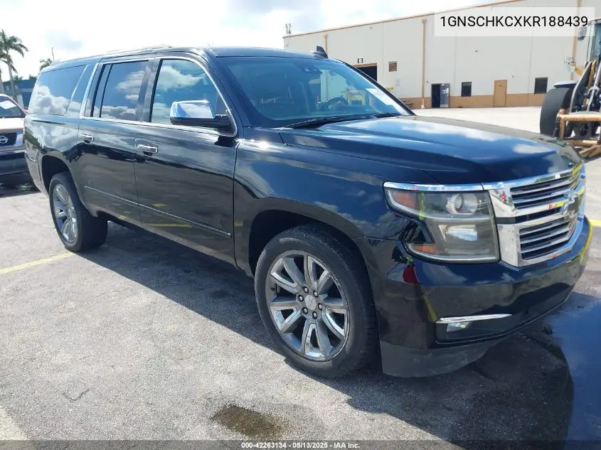 2019 Chevrolet Suburban Lt VIN: 1GNSCHKCXKR188439 Lot: 42263134