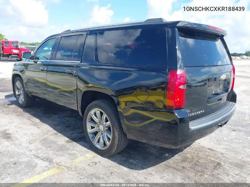 2019 Chevrolet Suburban Lt VIN: 1GNSCHKCXKR188439 Lot: 42263134