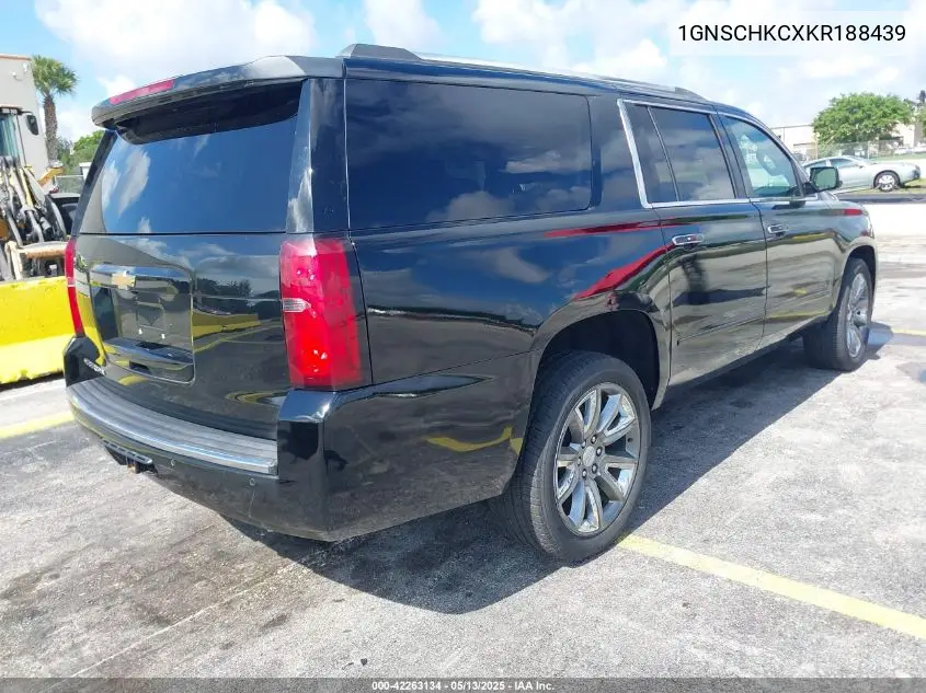 2019 Chevrolet Suburban Lt VIN: 1GNSCHKCXKR188439 Lot: 42263134