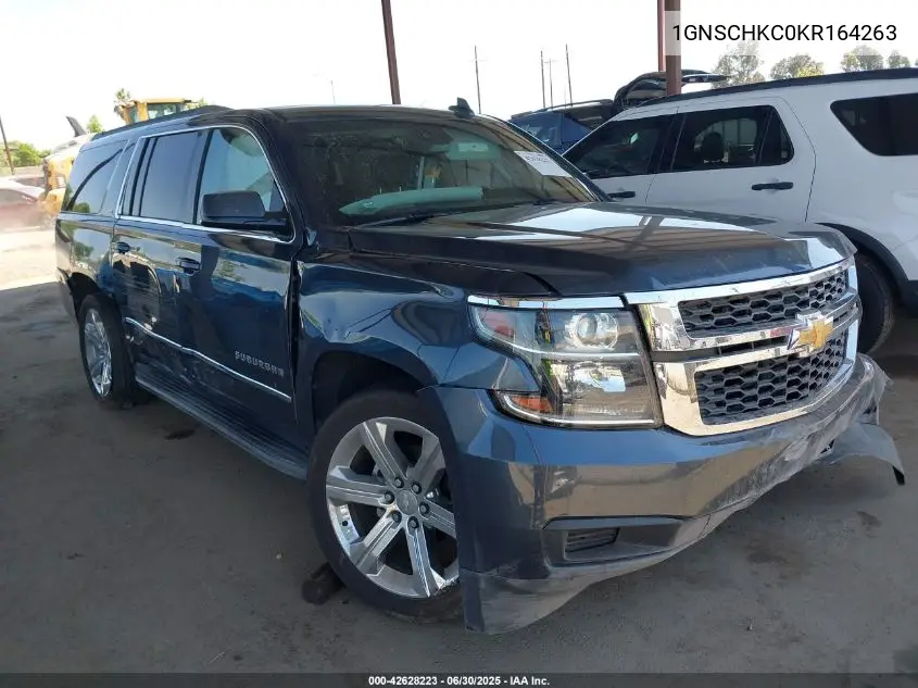 2019 Chevrolet Suburban Lt VIN: 1GNSCHKC0KR164263 Lot: 42628223