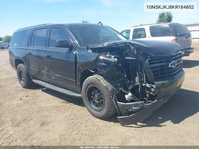 2019 Chevrolet Suburban Premier VIN: 1GNSKJKJ8KR184852 Lot: 42633733