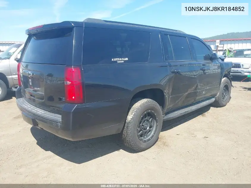 2019 Chevrolet Suburban Premier VIN: 1GNSKJKJ8KR184852 Lot: 42633733