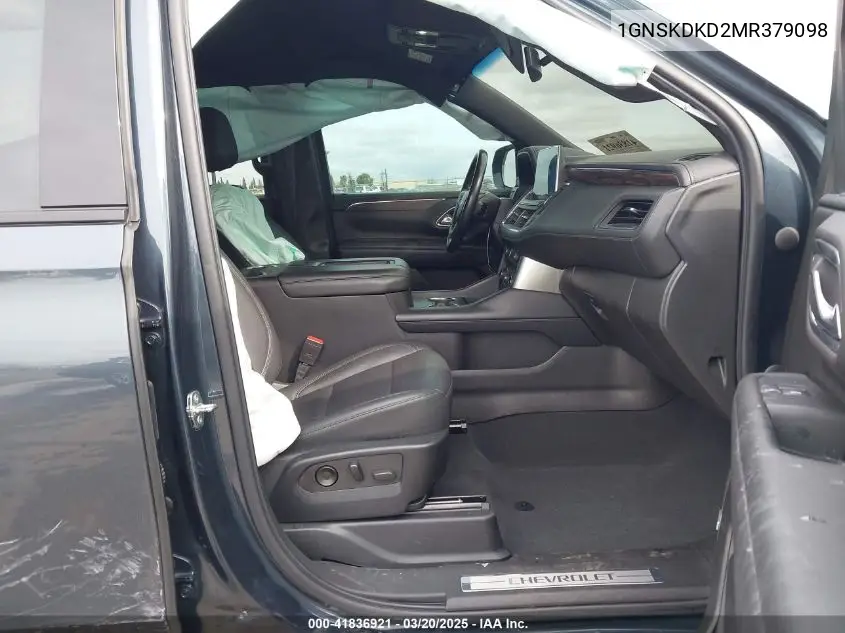 2021 Chevrolet Suburban 4Wd Z71 VIN: 1GNSKDKD2MR379098 Lot: 41836921