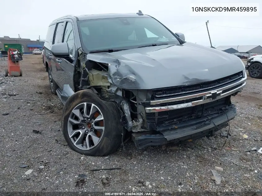 2021 Chevrolet Suburban 4Wd Lt VIN: 1GNSKCKD9MR459895 Lot: 41951571