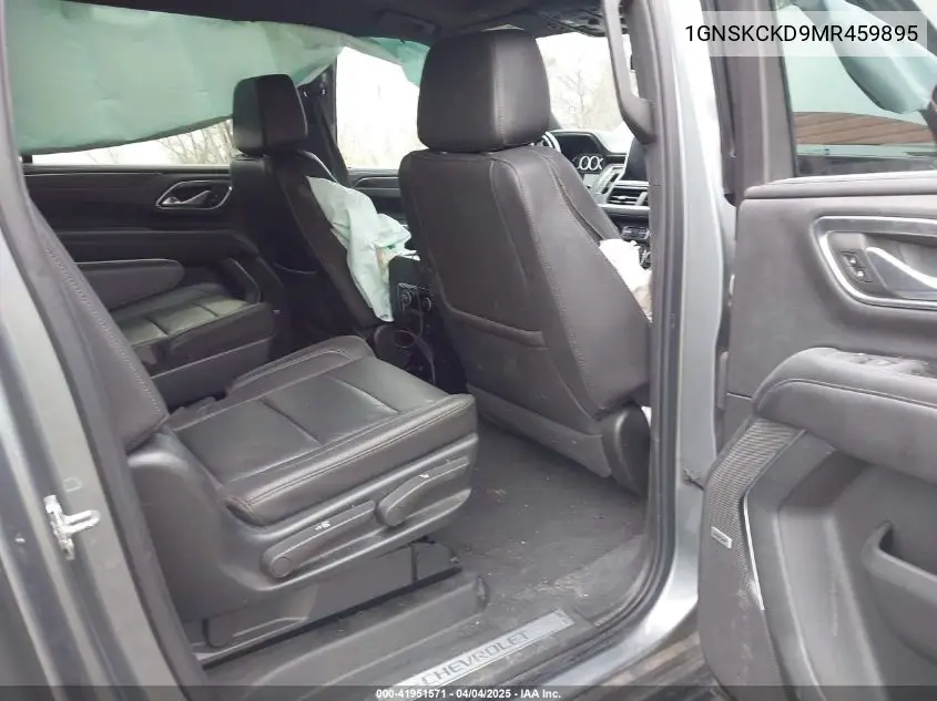 2021 Chevrolet Suburban 4Wd Lt VIN: 1GNSKCKD9MR459895 Lot: 41951571