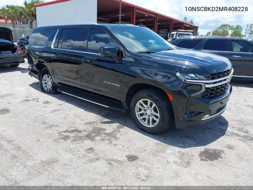 2021 Chevrolet Suburban 2Wd Ls VIN: 1GNSCBKD2MR408228 Lot: 42484734