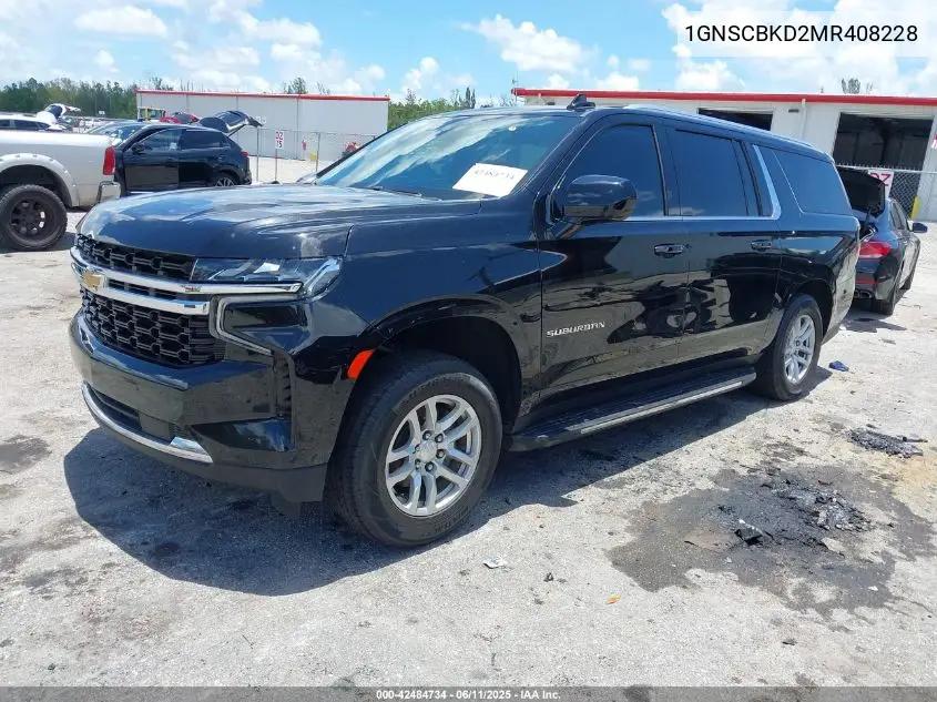 2021 Chevrolet Suburban 2Wd Ls VIN: 1GNSCBKD2MR408228 Lot: 42484734