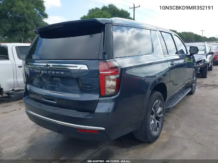 2021 Chevrolet Suburban 2Wd Ls VIN: 1GNSCBKD9MR352191 Lot: 42497600
