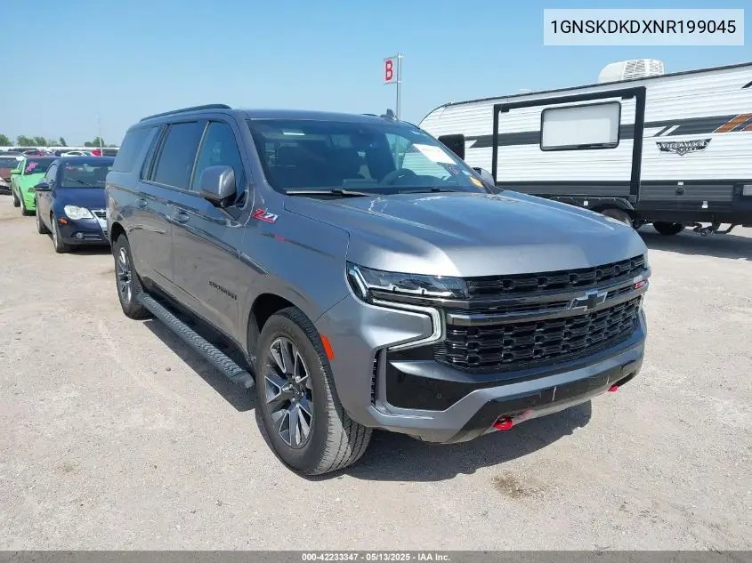 2022 Chevrolet Suburban 4Wd Z71 VIN: 1GNSKDKDXNR199045 Lot: 42233347
