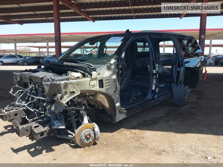 2022 Chevrolet Suburban 4Wd Lt VIN: 1GNSKCKD5NR246055 Lot: 42448723