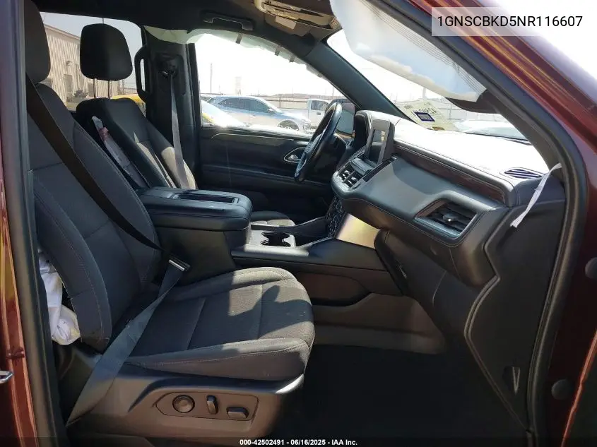 2022 Chevrolet Suburban 2Wd Ls VIN: 1GNSCBKD5NR116607 Lot: 42502491